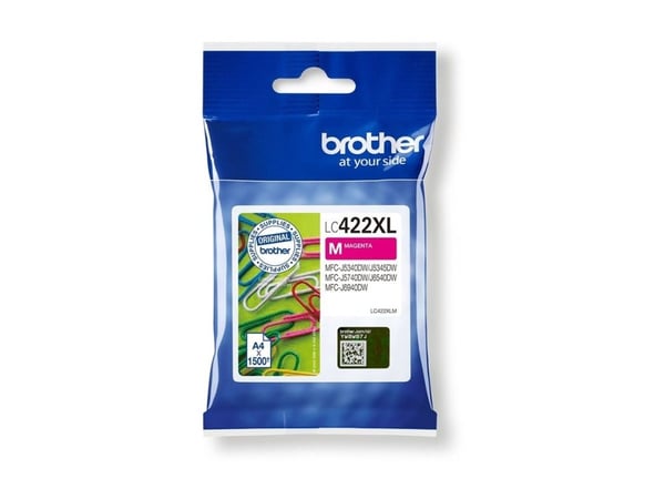Brother LC422XLM - Magenta - original - blekkpatron