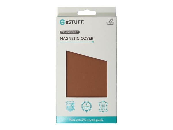 eSTUFF ES67160025, Suojus, Apple, iPhone 16, 15,5 cm (6.1"), Ruskea