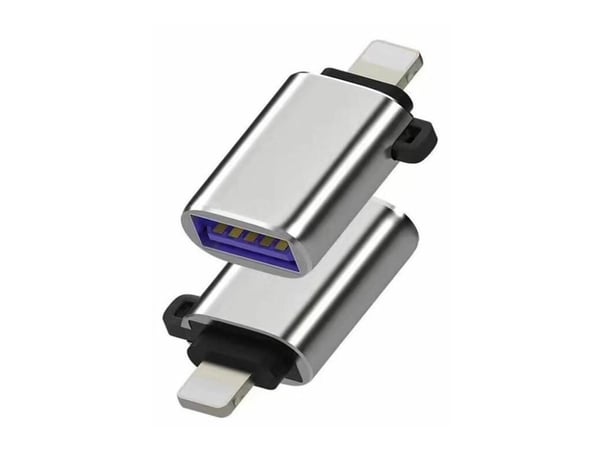 MicroConnect - Lightning-adapter - Lightning hane till USB typ A hona - silver