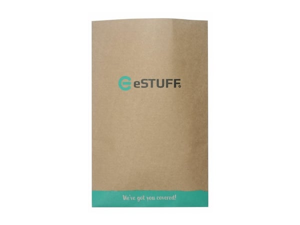 eSTUFF - Baksidedeksel for mobiltelefon - silikon - svart - for Apple iPhone 13 Pro