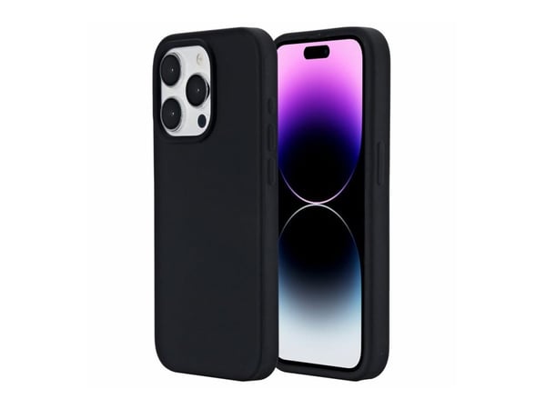 eSTUFF ES67120027-BULK, Suojus, Apple, iPhone 15 Pro, 15,5 cm (6.1"), Musta