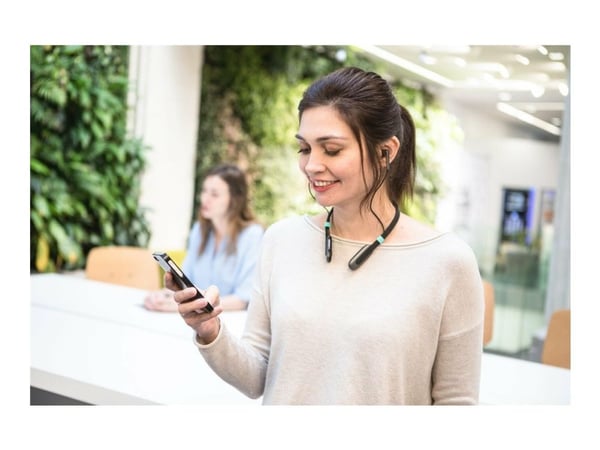 BakkerElkhuizen Tilde Air Premium nappikuulokemikrofoni ANC Bluetooth, musta