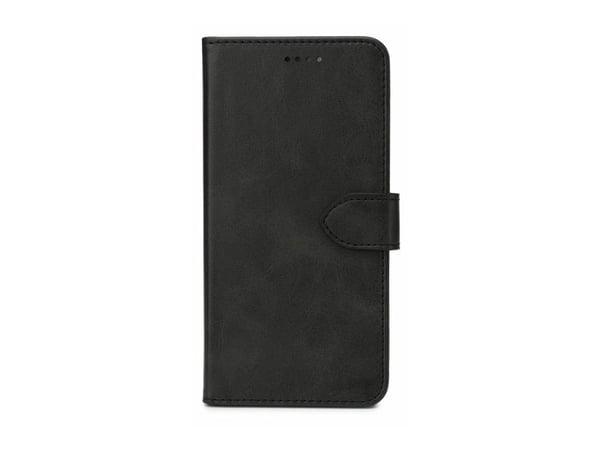 eSTUFF WALES - Flipomslag til mobiltelefon - polyuretan (PU) - sort - for Samsung Galaxy A33 5G