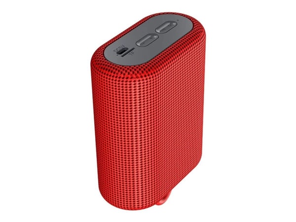 Canyon BSP-4 - Høyttaler - for bærbar bruk - trådløs - Bluetooth - 5 watt - rød