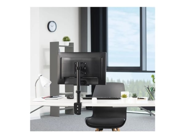 Hama FULLMOTION - Monteringssett - justerbar arm - for LCD-skjerm - svart - skjermstørrelse: 13"-32" - veggmonterbar