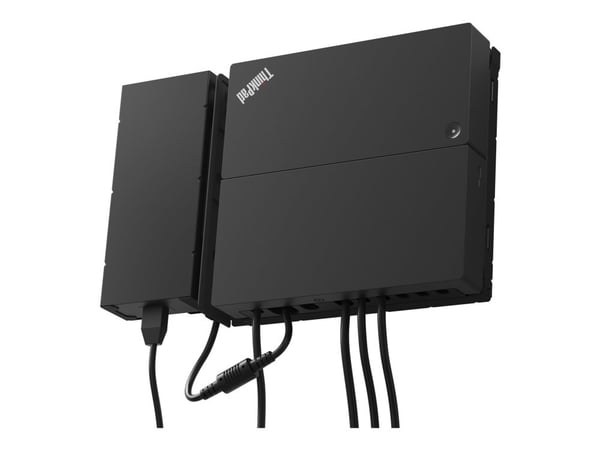 Lenovo ThinkPad Universal USB-C Smart Dock - ThinkSmart Edition - Dokkingstasjon - USB-C - HDMI, DP - 1GbE - 135 watt - CRU - Europa