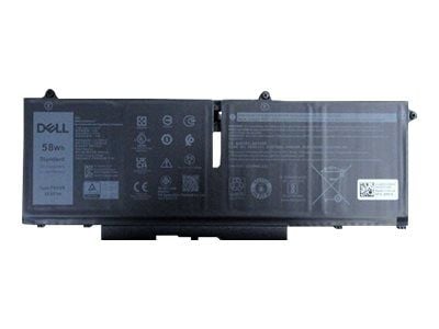 Dell - Batteri för bärbar dator (standard) - ersättning för utvalda laptops - litiumjon - 4-cells - 58 Wh - för Latitude 5330, 5430, 5530, 7330, 74...