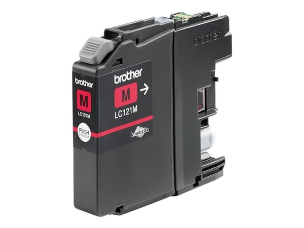 Brother LC121M, 300 sivua, 1 kpl, Kertapakkaus