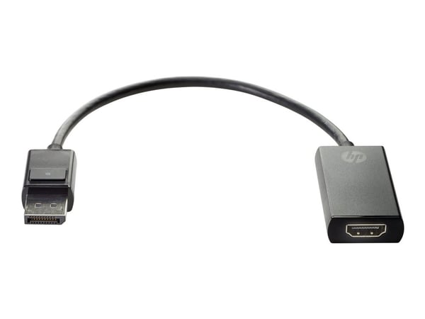 HP - Video adapter - DisplayPort hann til HDMI hunn - 4K-støtte - for Elite t655; Pro t550; Workstation Z4 G5, Z6 G5