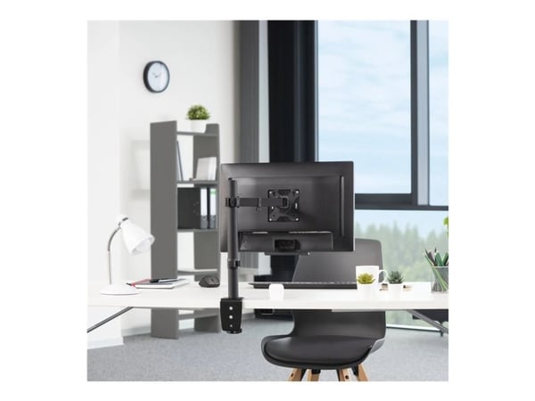 Hama FULLMOTION - Monteringssats - justerbar arm - för LCD-display - svart - skärmstorlek: 13"-32" - väggmonterbar