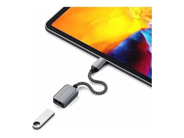 Satechi ST-UCATCM, USB C, USB A, USB 3.2 Gen 1 (3.1 Gen 1), 5000 Mbit/s, Harmaa