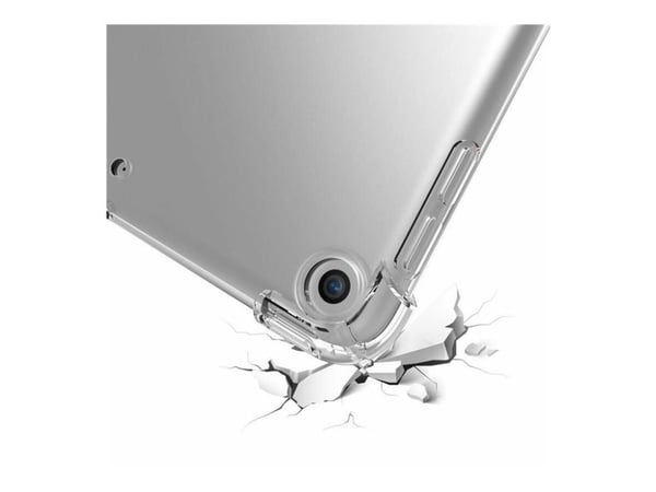 eSTUFF - Baksidedeksel for nettbrett - termoplast-polyuretan (TPU) - blank - 10.2" - for Apple 10.2-inch iPad (7. generasjon, 8. generasjon, 9. gen...
