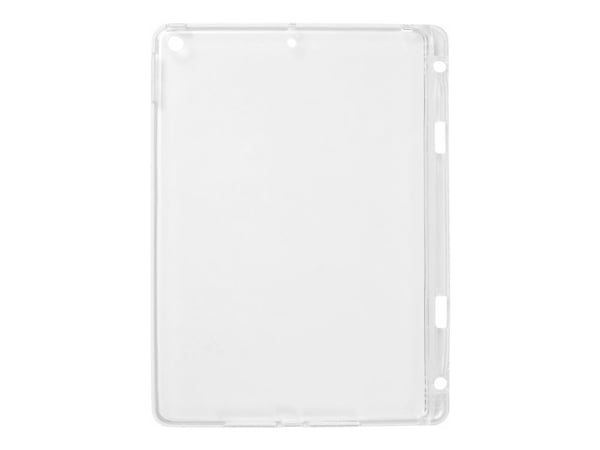 eSTUFF - Baksidedeksel for nettbrett - bløt termoplastpolyuretan (TPU) - blank - 10.2" - for Apple 10.2-inch iPad (7. generasjon, 8. generasjon)