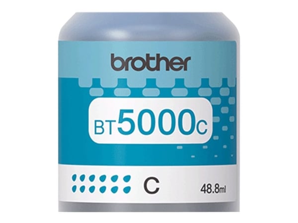 Brother original bläck BT-5000C cyan 5000 s