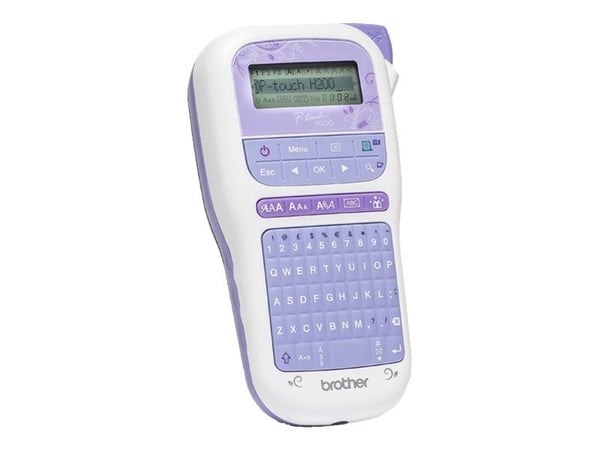 Brother P-Touch PT-H200 - Etikettmaker - S/H - termotransfer - Rull (1,2 cm) - kutter