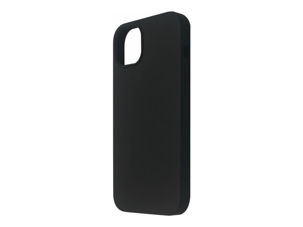 eSTUFF Infinite Rome - Baksidedeksel for mobiltelefon - magnetisk - MagSafe-samsvar - polykarbonat, silikon - svart - for Apple iPhone 12, 12 Pro