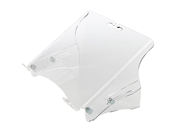 BakkerElkhuizen BNEQNOTE350, Kannettavan tietokoneen teline, Läpinäkyvä, Muovi, 25,4 cm (10"), 50,8 cm (20"), 110 - 230 mm
