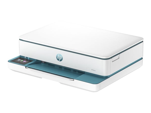 HP ENVY 6122e alt-i-ett-skriver, termisk blekkskriver, fargeutskrift, 4800 x 1200 dpi, fargekopiering, A4, hvit