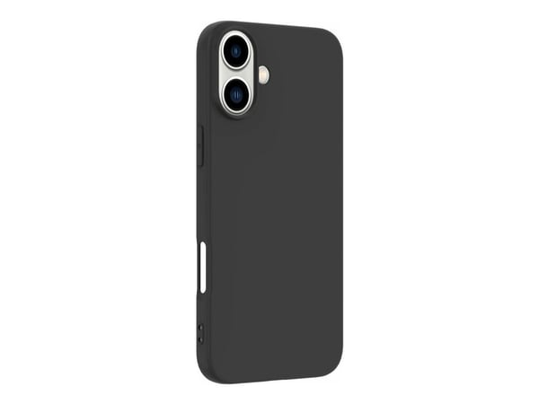eSTUFF ES67101050-BULK, Suojus, Apple, iPhone 16, 15,5 cm (6.1"), musta