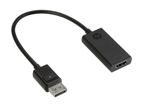 HP - Videoadapteri - DisplayPort han til HDMI hun - 4K-tuki - Elite t655; Pro t550; työasema Z4 G5, Z6 G5; työasema Z4 G5, Z6 G5