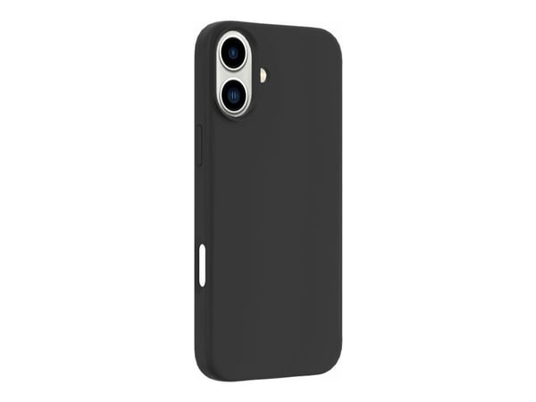 eSTUFF Infinite Riga - Bakdeksel for mobiltelefon - 76 % resirkulert materiale - polykarbonat, silikon - svart