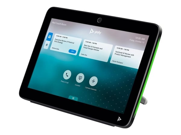 HP Poly TC10 - Uten strømledning - berøringskontroller - Certified for Zoom Rooms - svart