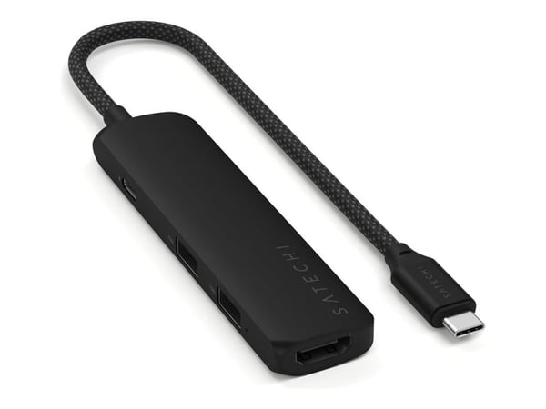 Satechi 4-in-1 - Telakointiasema - USB-C / USB 3.2 Gen 2 x 2 - HDMI