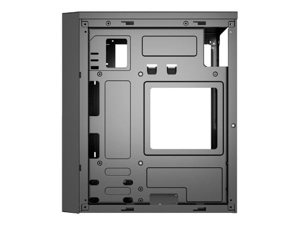 Gembird Fornax K170 - Office computer case - mini ATX - ingen strømforsyning (ATX) - svart - USB/lyd
