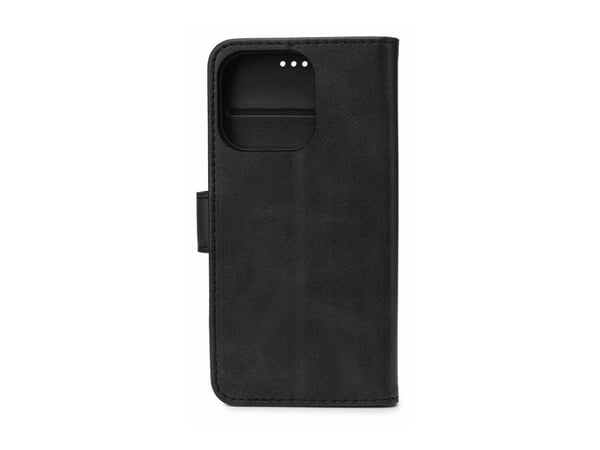 eSTUFF WALES Wallet Cover iPhone 14, Lompakkokotelo, Apple, iPhone 14 Pro, Musta