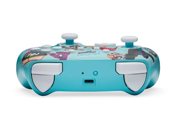 PowerA Enhanced Wireless Controller - Spelkontroll - trådlös - Bluetooth - Fortnite Sticker Mania - för Nintendo Switch, Nintendo Switch Lite, Nint...