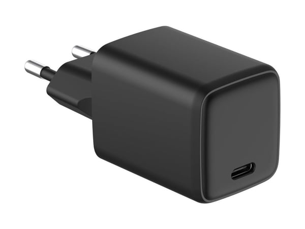 GRATEQ Kuru - Strømadapter - GaN - 45 watt - 4.05 A - PD/PPS, SFC 2.0 (USB-C) - svart