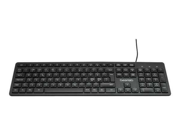 eSTUFF G220 - Tastatur - USB - QWERTY - Nordisk - svart