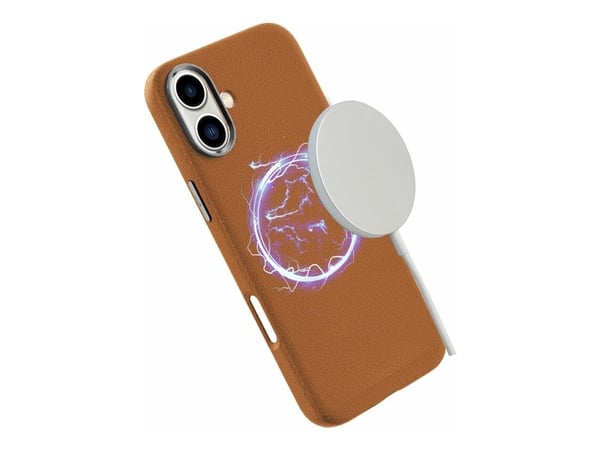 eSTUFF ES67160024, Suojus, Apple, iPhone 16, 15,5 cm (6.1"), Ruskea