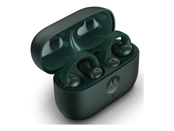 Motorola moto buds loop - True wireless-hodetelefoner med mikrofon - i øret - clip-on - Bluetooth - vandringsgrønn