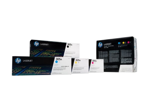 HP 305A - Cyan - original - LaserJet - tonerpatron (CE411A) - for LaserJet Pro 300 M351, 400 M451, MFP M375, MFP M475