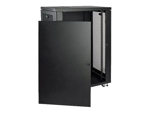 Eaton Tripp Lite Series 24U Rack Enclosure Server Cabinet 33" Deep w/ Doors & Sides - Rack skap - svart - 24U - 19"