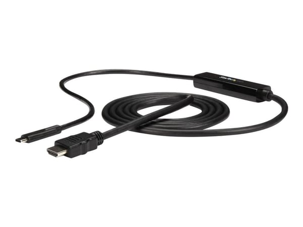 StarTech USB C to HDMI Adapter Cable - USB Type-C HDMI - 2m 6 ft. - 4K - Extern videoadapter - USB-C - HDMI - för P/N: TB33A1C