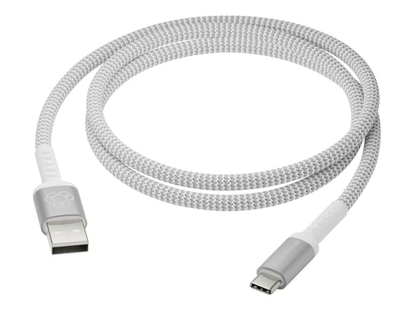 dbramante1928 re-charge - USB-kabel - USB (hann) til USB-C (hann) - 1.2 m - opptil 36 W kraftoverføring, braided