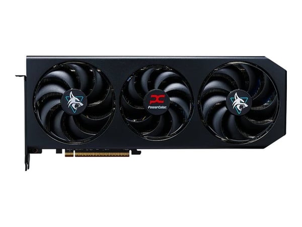 PowerColor Hellhound Radeon RX 9070 XT - Grafikkort - Radeon RX 9070 XT - 16 GB GDDR6 - PCIe 5.0 x16 - HDMI, 3 x DisplayPort
