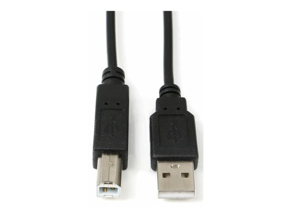 MicroConnect USB 2.0 - USB-kaapeli - USB Type B (uros) - USB (uros) - USB 2.0 - 5 m - musta