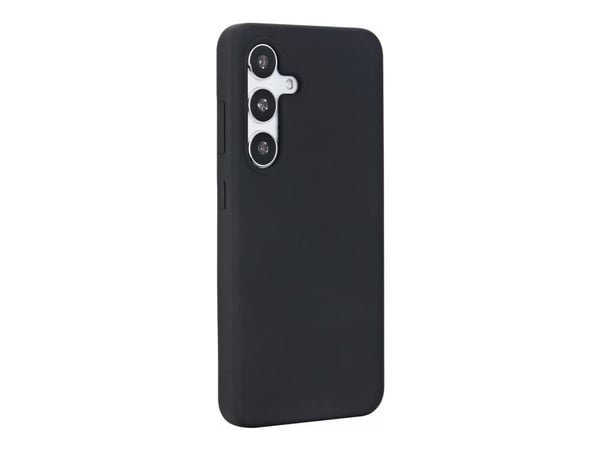 eSTUFF London - Baksidedeksel for mobiltelefon - termoplast-polyuretan (TPU) - svart - for Samsung Galaxy A36