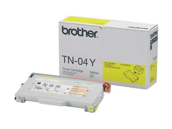Brother TN-04Y, 6600 sivua, Keltainen, 1 kpl
