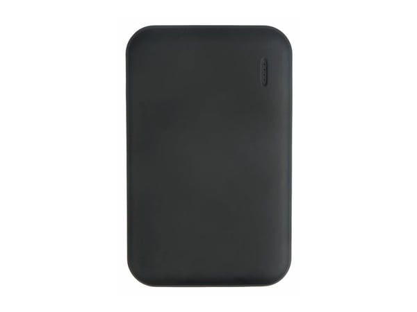 eSTUFF INFINITE - Strømbank - 5000 mAh - 18.5 Wh - 2.1 A - PD, QC 3.0 - 2 utgangskontakter (USB-type A) - svart