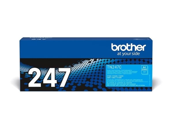 Brother TN-247C, 2300 sivua, Syaani, 1 kpl