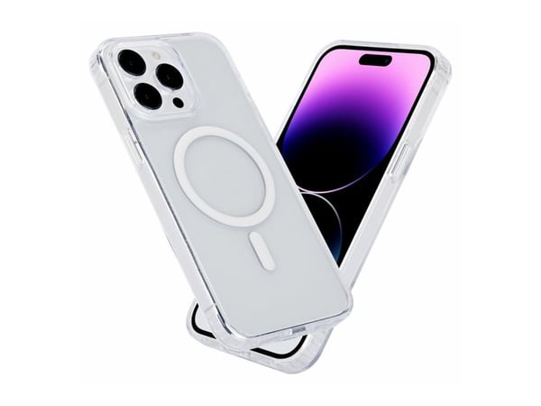 eSTUFF ES67140027-BULK, Suojus, Apple, iPhone 15 Pro, 15,5 cm (6.1"), Läpinäkyvä