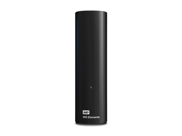 WD Elements Desktop WDBWLG0260HBK - Harddisk - 26 TB - ekstern (stasjonær) - USB 3.2 Gen 1 - svart