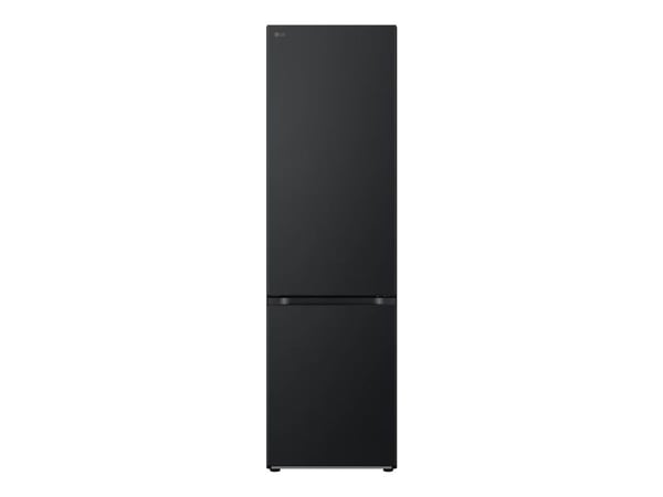 LG GBV3100DEP - Kjøleskap/fryser - bunnfryser - bredde: 59.5 cm - dybde: 68.2 cm - høyde: 186 cm - 344 liter - Klasse D - grafittsvart