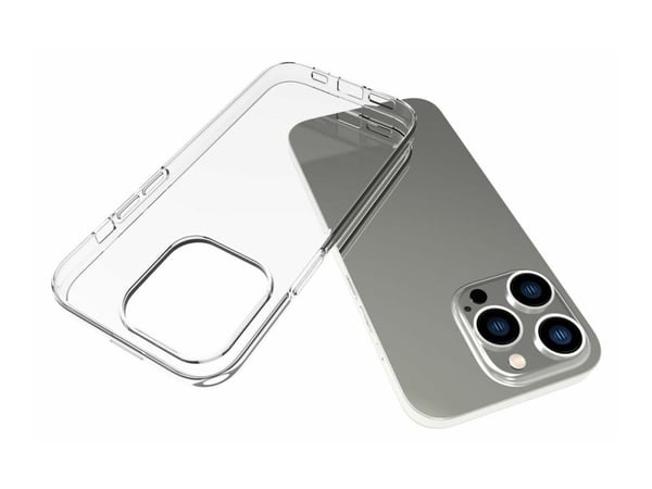 eSTUFF ES67100006-BULK, Suojus, Apple, iPhone 14 Pro, 15,5 cm (6.1"), Läpinäkyvä