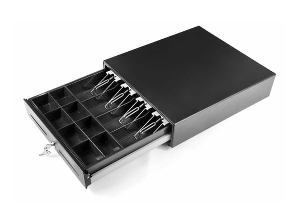 Capture CA-CD410-480 - Elektronisk kontantskuff - 12 / 24 V - svart