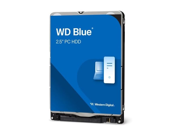 Western Digital Blue , 1 TB, 5400 RPM, 128 MB, 2.5", Serial ATA III